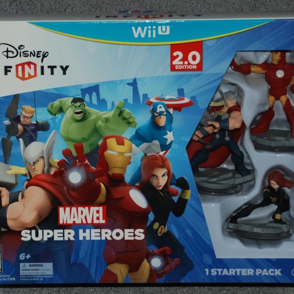 Nintendo Wii U Disney Infinity Marvel Super Heroes 2.0 Edition Video Game Start